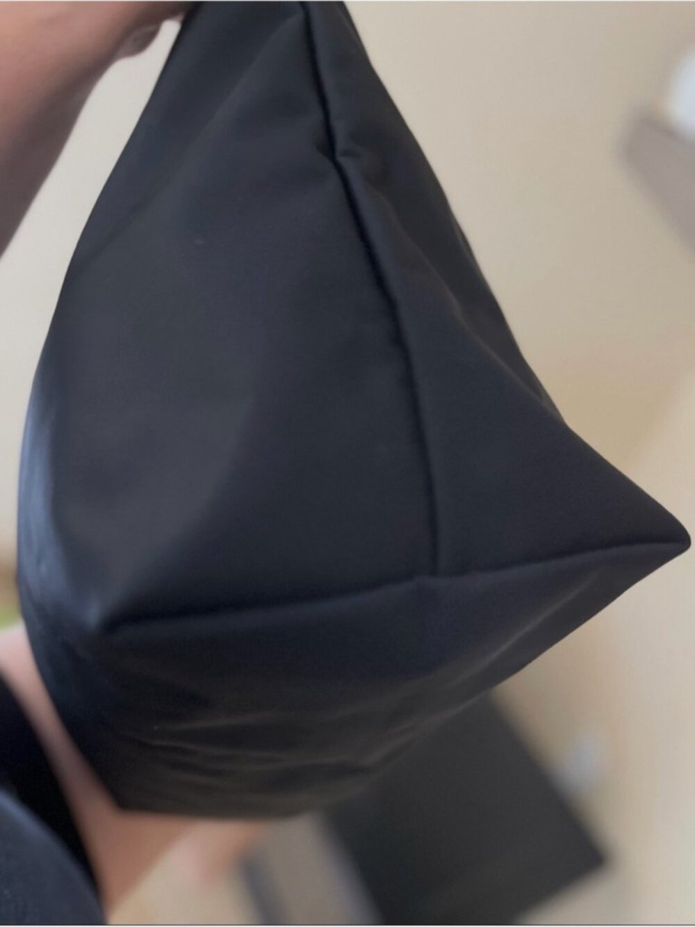 Longchamp Black Nylon Le Pliage Top-Handle Tote - Picture 7 of 12